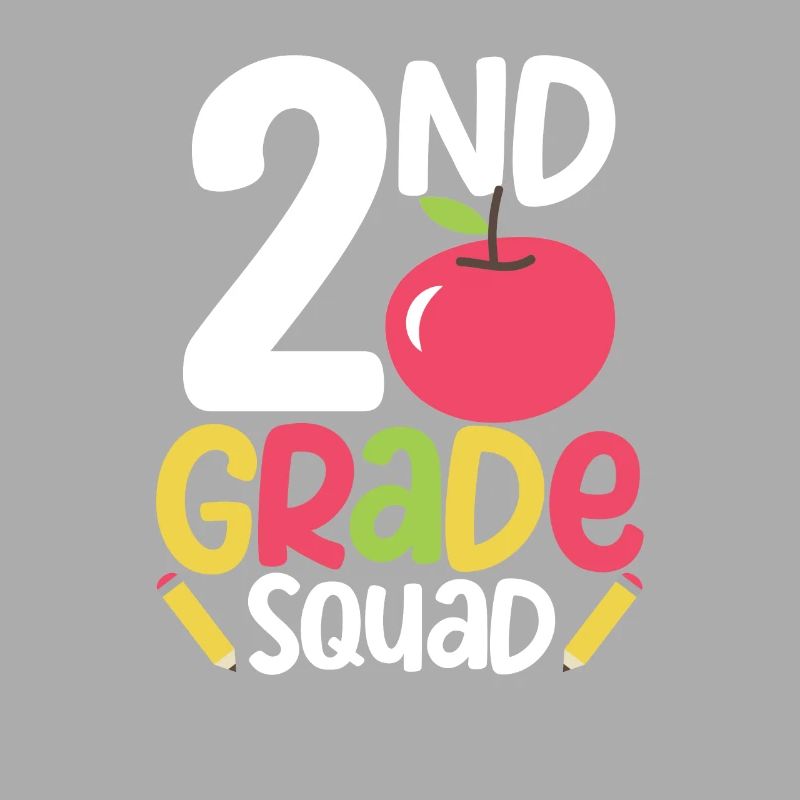 2. Klasse Squad Second Teacher Student Team Back