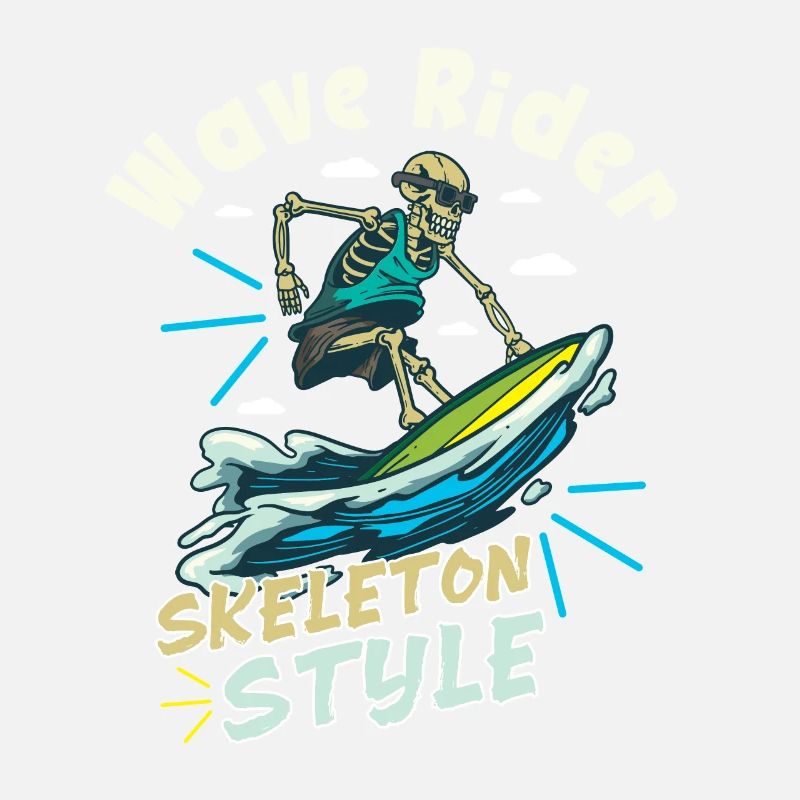 Funny Surfer, The Skeleton Beach Stoke Surf