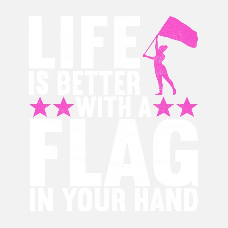 Drapeau agitant la fanfare garde de couleur