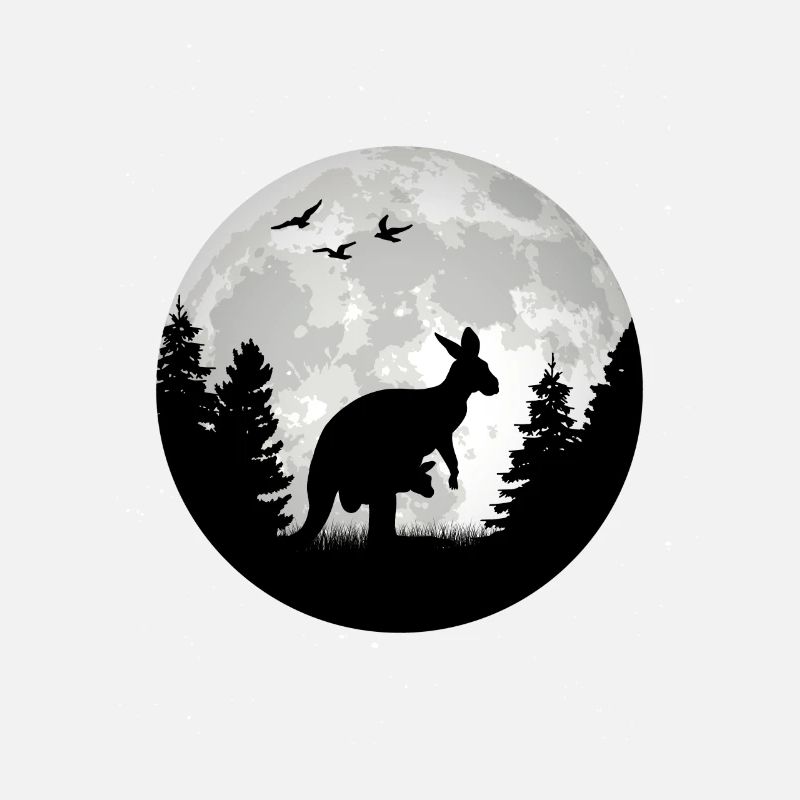 Känguru Mond Australien Kangaroo