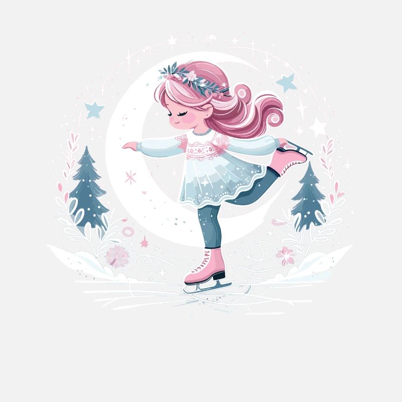 Icy Elegance: Ice Skate Design