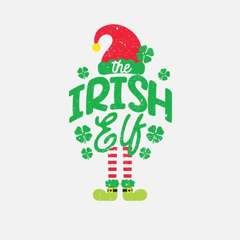L’elfe irlandais héritage elfes trèfle Noël