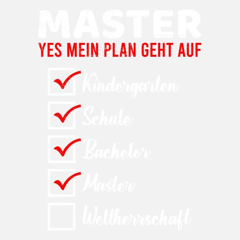 Master Yes Mein Plan Geht auf Masterabschluss