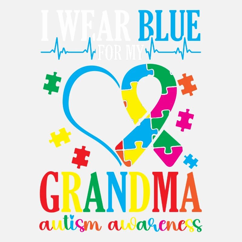 "I'm wearing blue for my grandma" support them