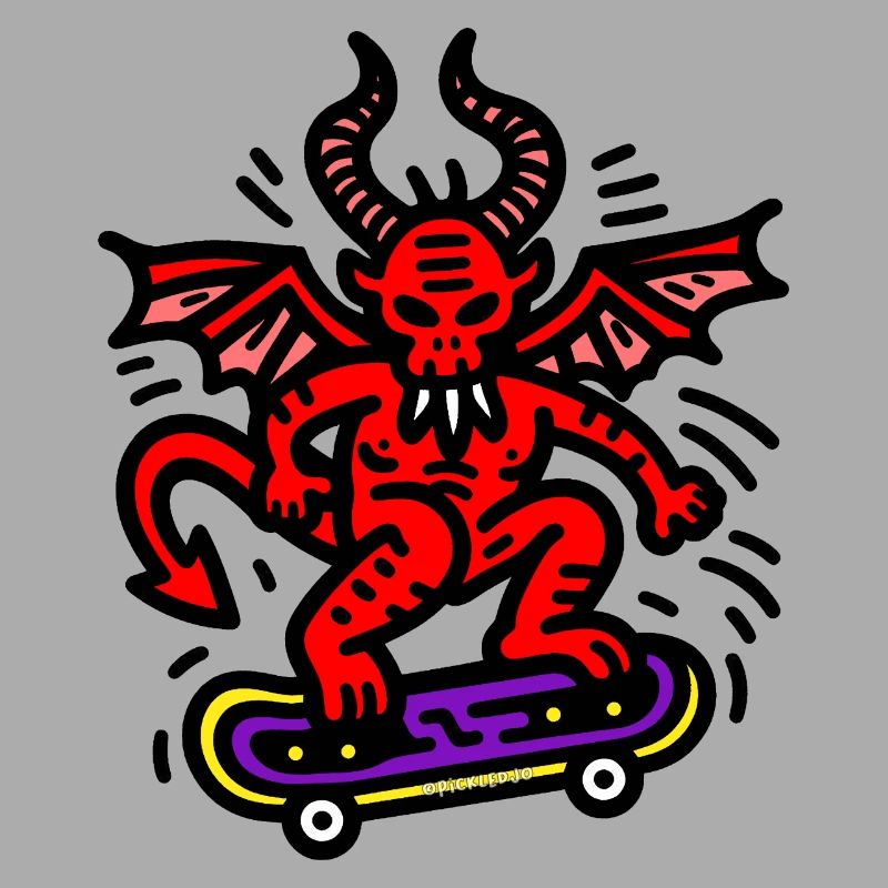 Devil Skateboard
