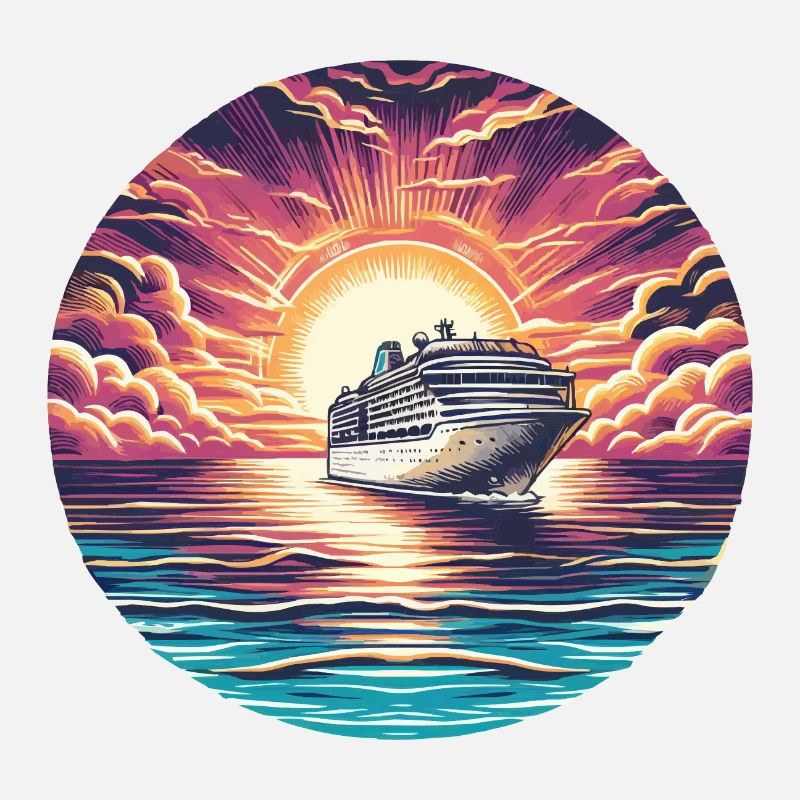 Cruise into the sunset