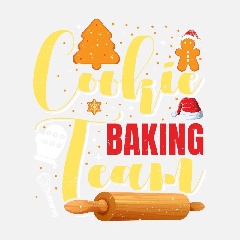 Cookie Baking Team Biscuits de Noël Biscuits
