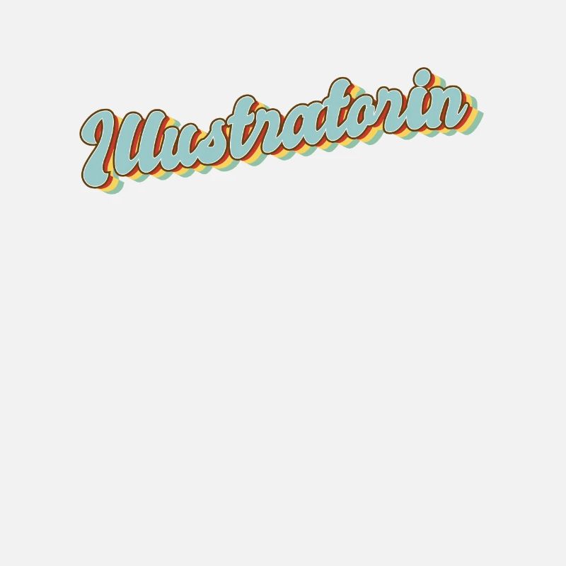 Designer Abschluss-Geschenk Illustratorin