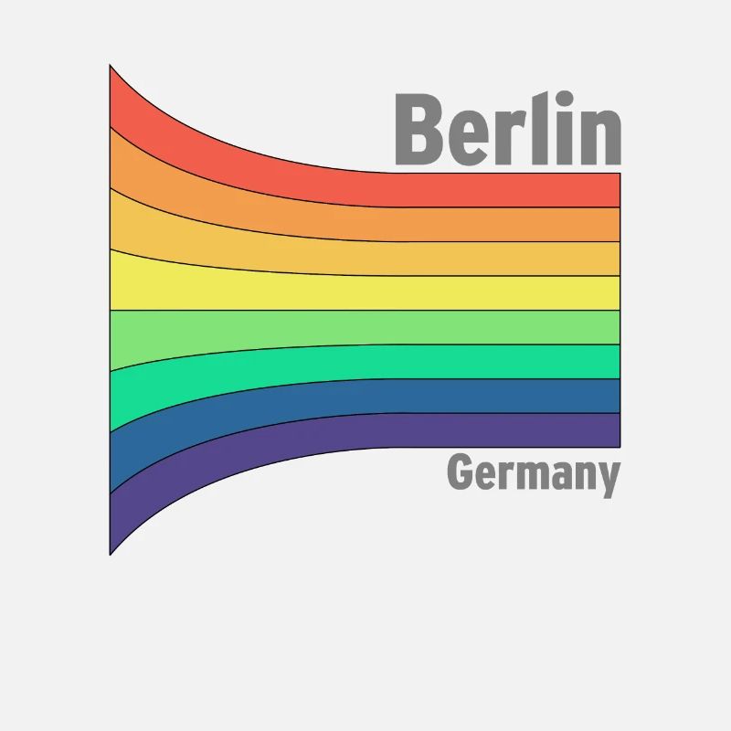 Berlin Regenbogen Stolz Souvenir Mitbringsel