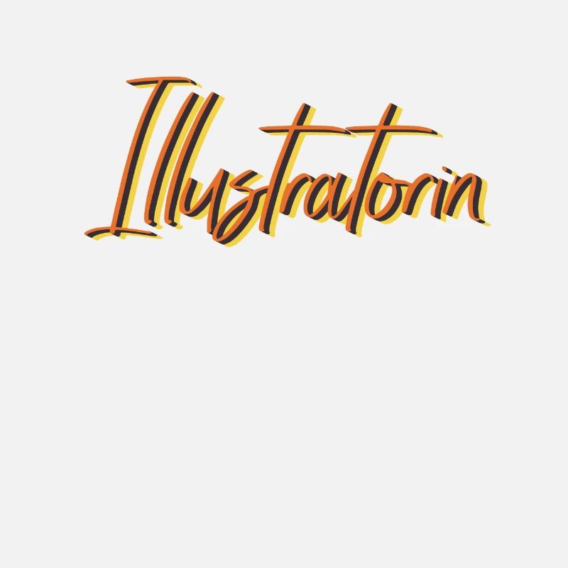 Designer Abschluss-Geschenk Illustratorin