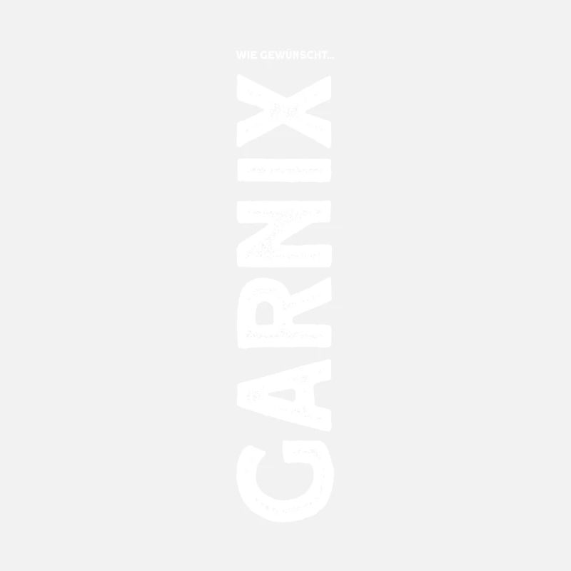 Garnichts Geschenk Lustiges Garnix