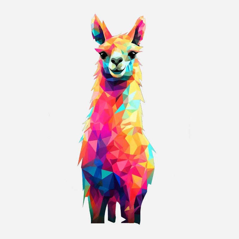 Lama Alpaka Vintage Geschenk