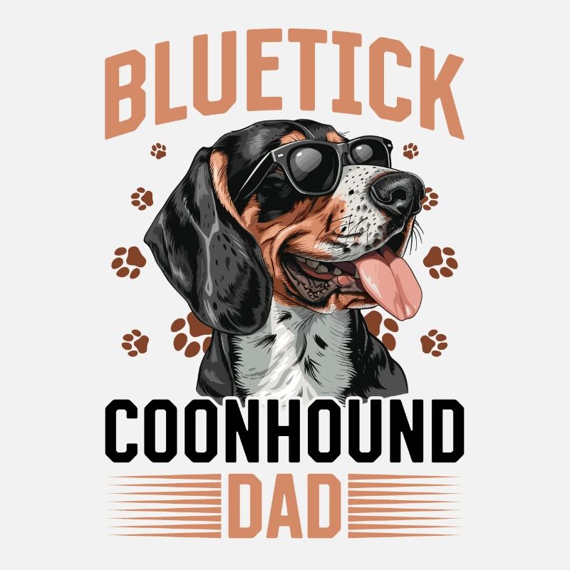 Bluetick Coonhound Chien Bluetick Coonhound Papa