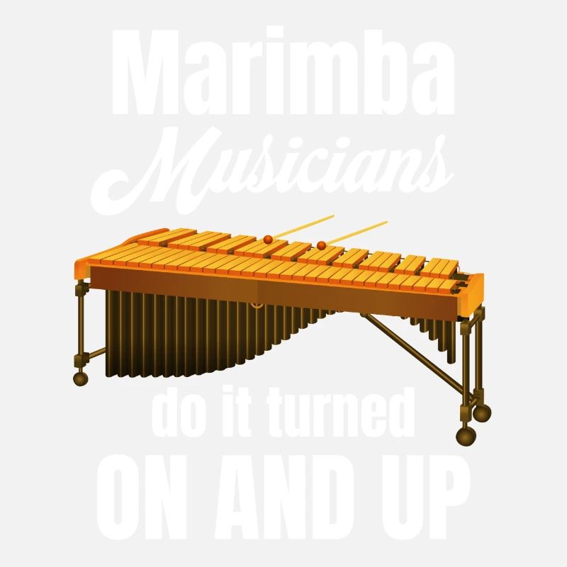Marimba-musiker Machen Es Mit Eingeschalteter
