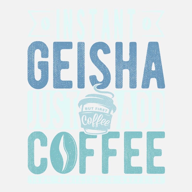 Geisha instantanée Il suffit d’ajouter du café