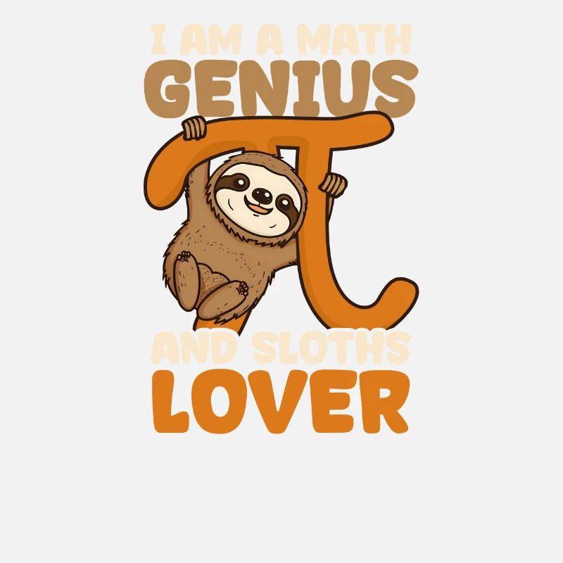 Pi Day Math Genius Et Maths Lover Paresseux