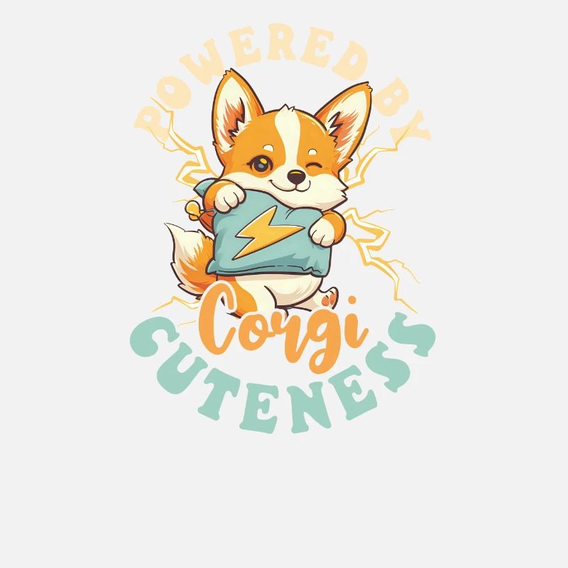 Corgi Mom Dad Powered Corgi Cuteness