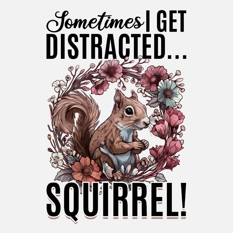 Funny Squirrel Animal Squirrel Squad