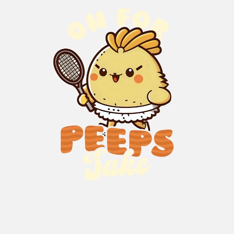 Tennis Easter For Peeps Sake