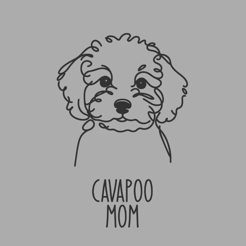 Maman au trait - Cavapoo