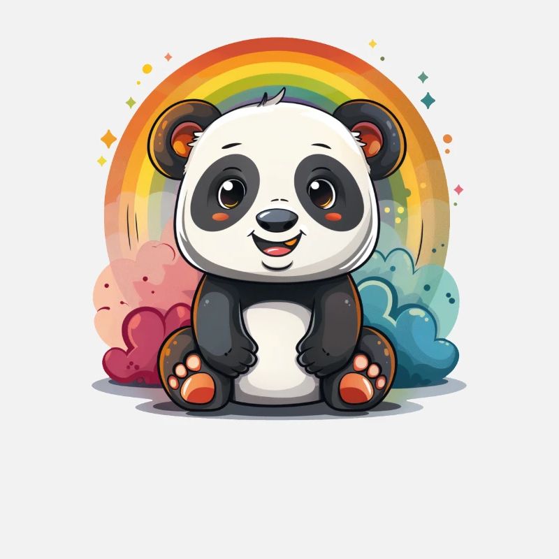 Panda Ours, Arc-en-ciel, Panda géant japonais
