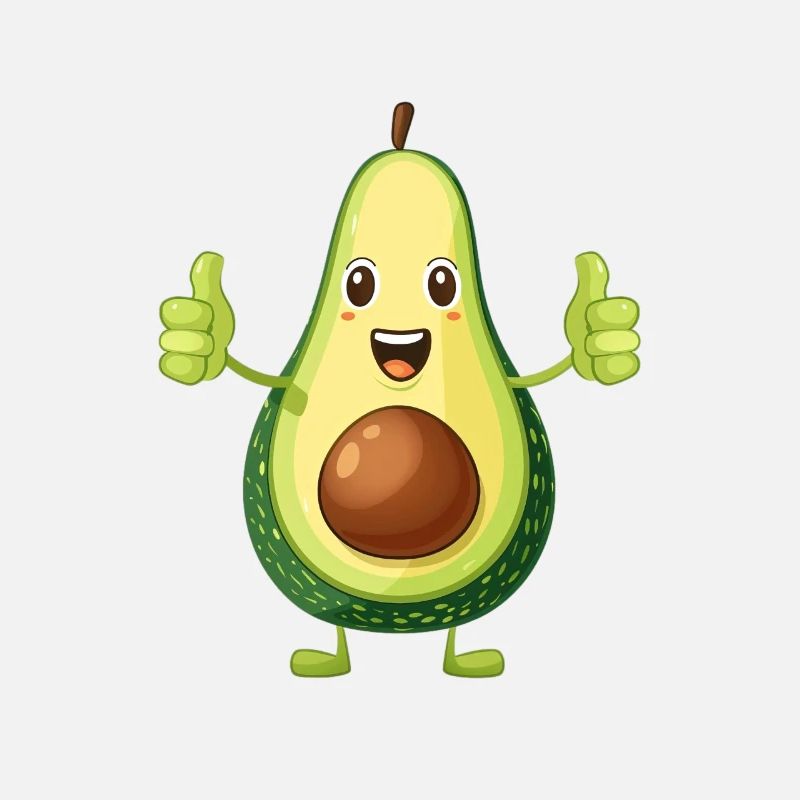 Avocat joyeux avec les pouces levés