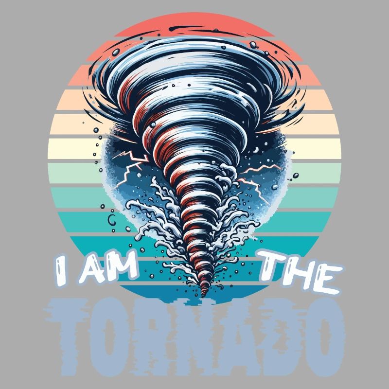 Tornado Sturm Wirbelwind Ich bin der Tornado