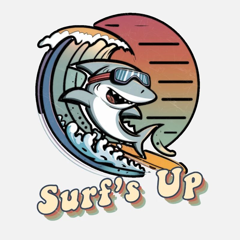 Surfer Shark - Surf's Up