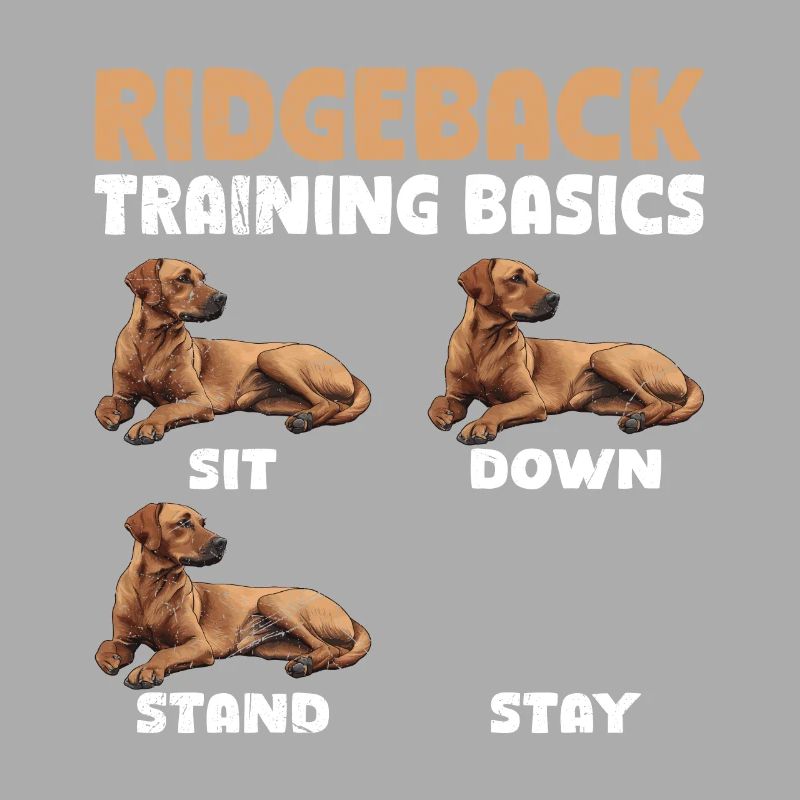 RIDGEBACK TRAINING BASICS Sturer Rhodesian
