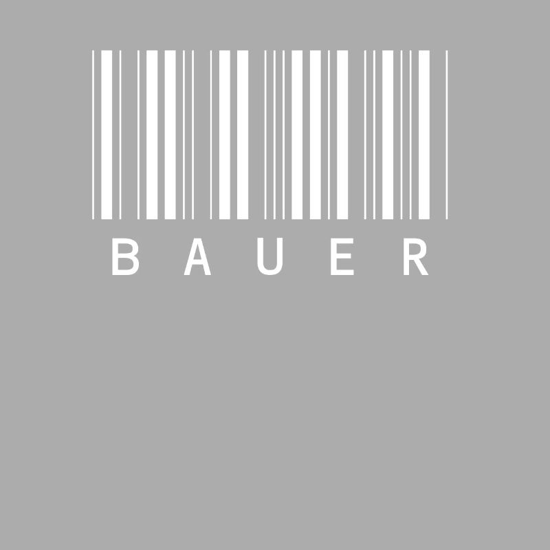 Classic Black and White Barcode Style Bold Stateme