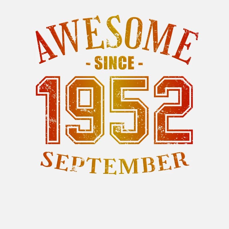 September 1952 - Geburtstag im September Awesome