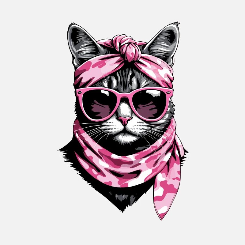 Niedliche Katzenmama Katzenmutter Mit Stil