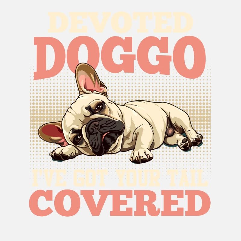 Bouledogue français DOGGO DÉVOUÉ Drôle