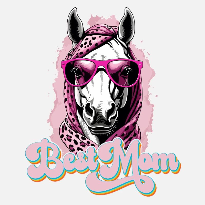 Maman Cheval Élégant Cheval Love Design