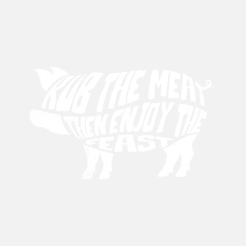 Grillfreunde RUB THE MEAT ENJOY THE FEAST
