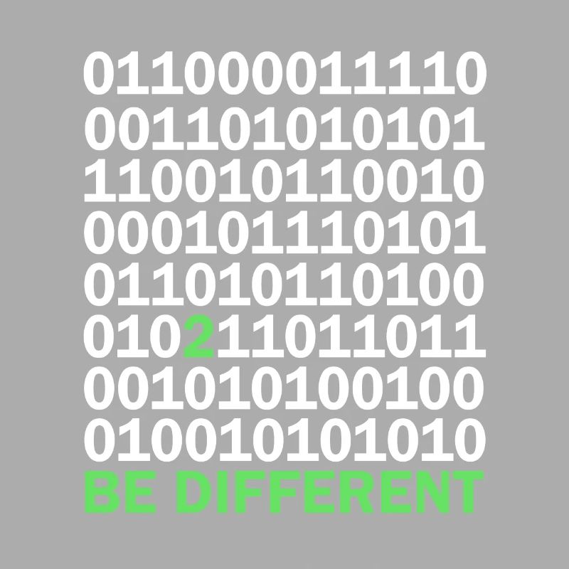 Binärcode Be Different