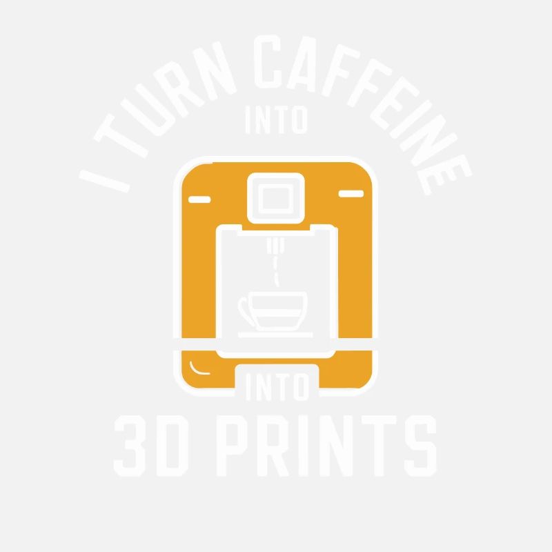 Je transforme la caféine en imprimante 3D