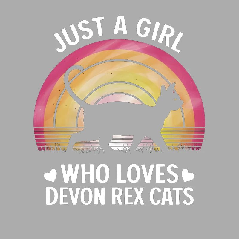 Katze Devon Rex Geschenk