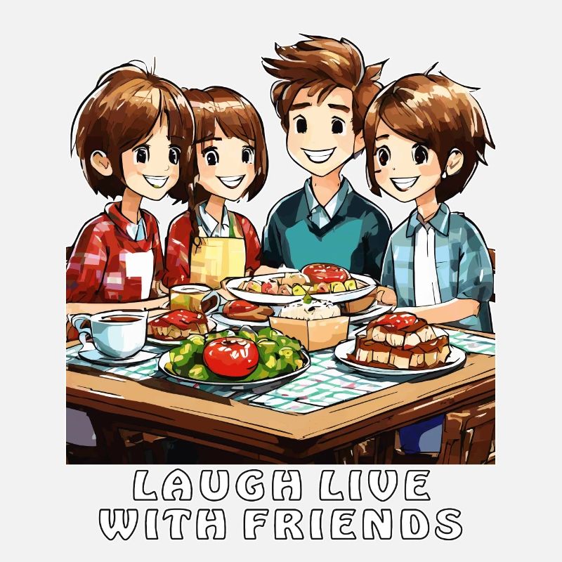 FREUNDE LAUGH LIVE WITH FRIENDS