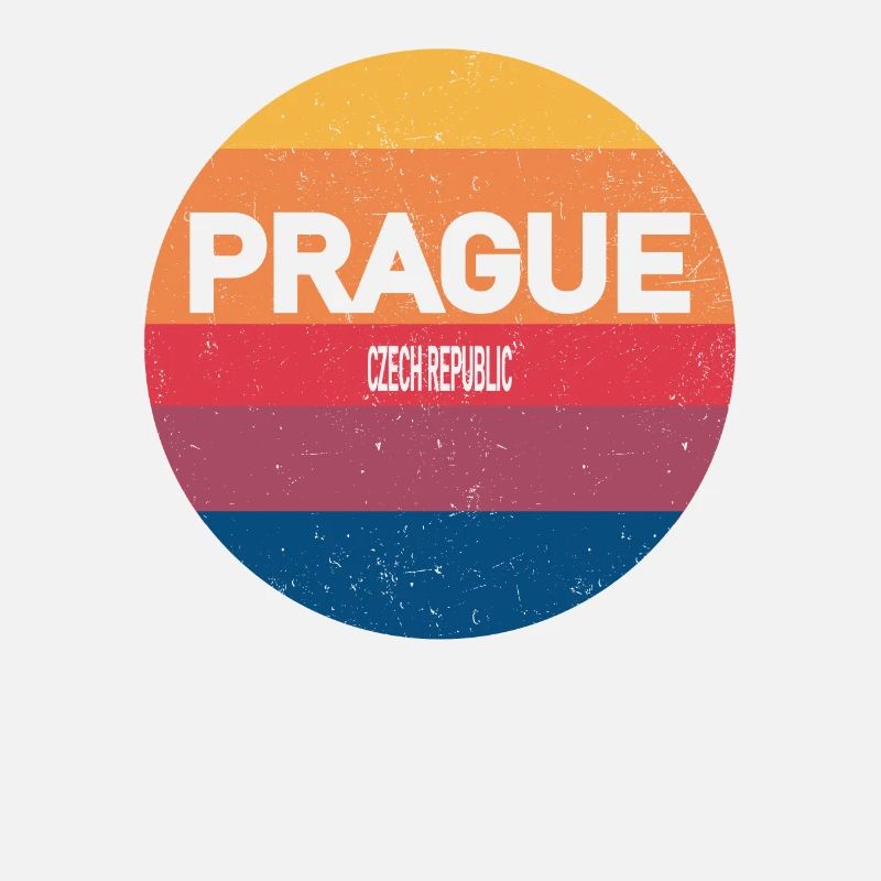 Retro Sunset Keepsake Prague Czech Republic