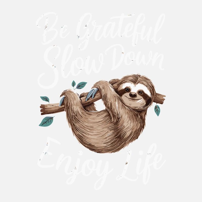 Be grateful, slow down, enjoy life -
