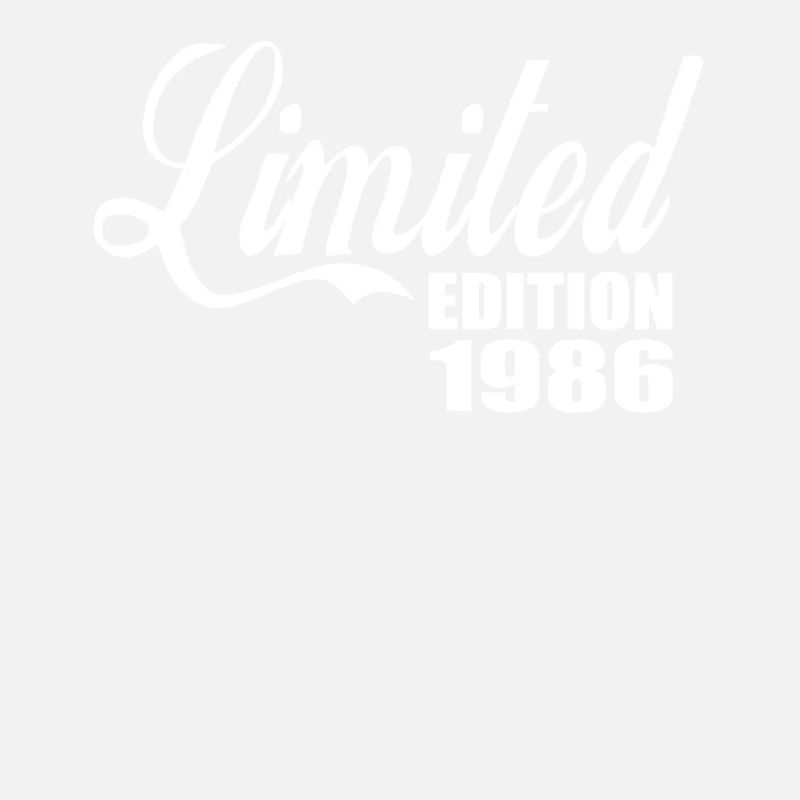 Edition limitée 1986