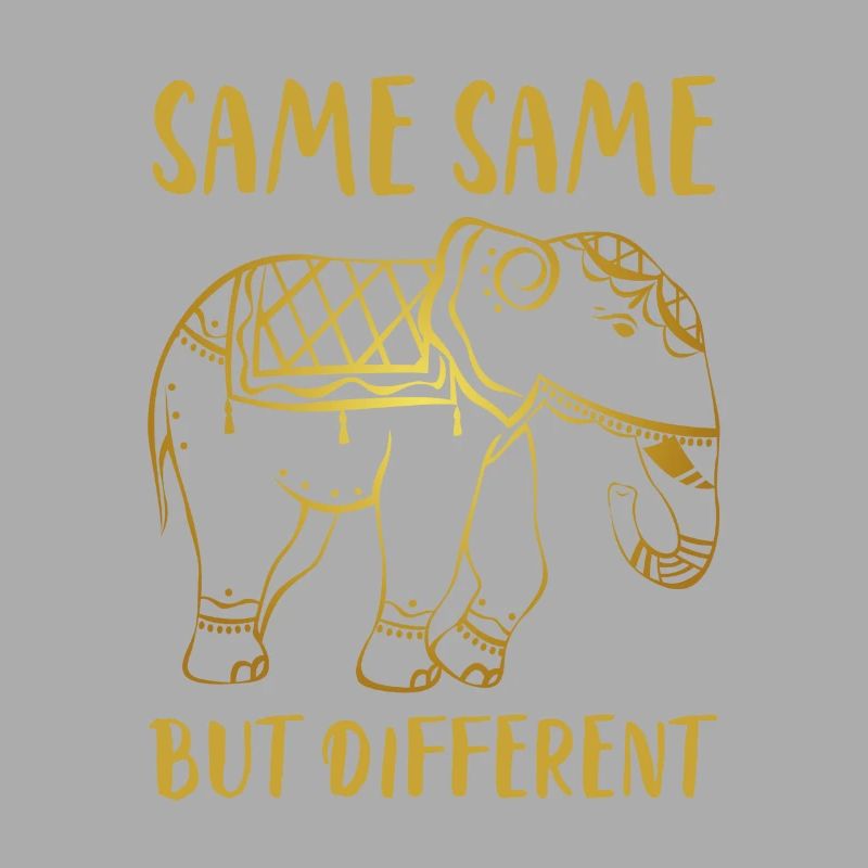 Golden Elephant "Same Same but different"