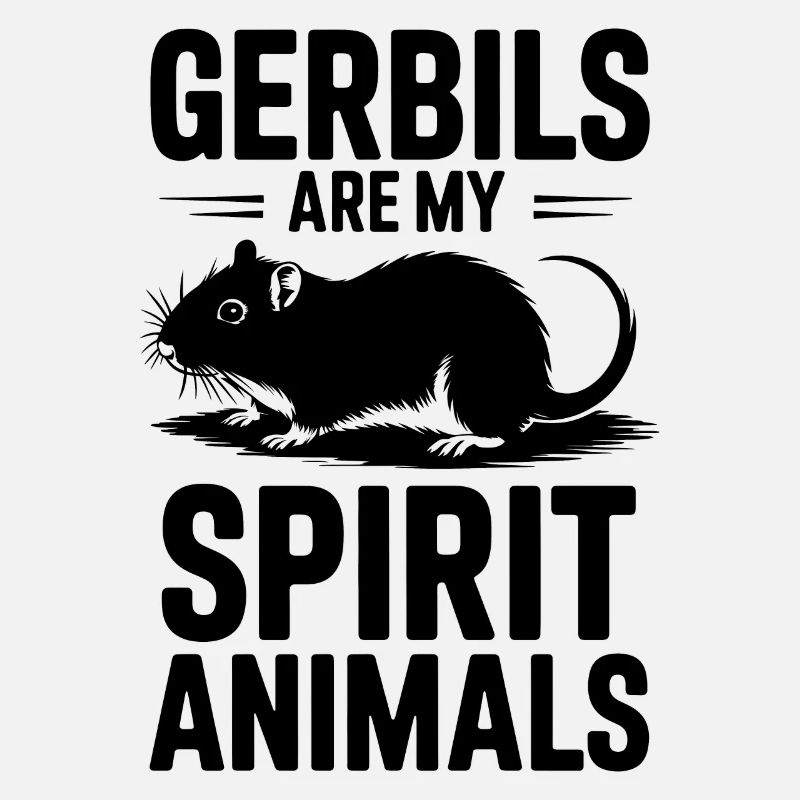 Love Gerbil Saying Racing Rat Gerbil Gift
