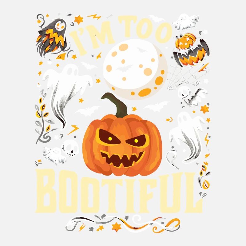 Halloween Kostüm Kinder I'M TOO BOOTIFUL Lustiges