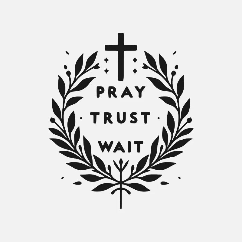 Pray Trust Wait