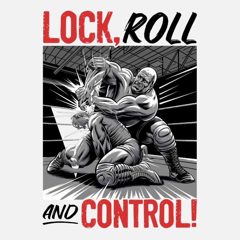 Wrestling Wrestler Lock, roll, and control!