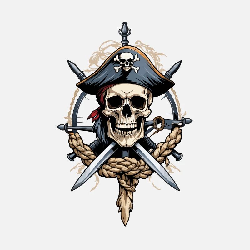 Drapeaux de pirate crâne Jolly Roger costume de pirate