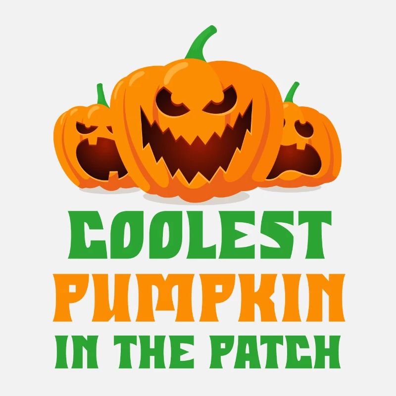 Halloween CITROUILLE LA PLUS COOL DU PATCH Fun