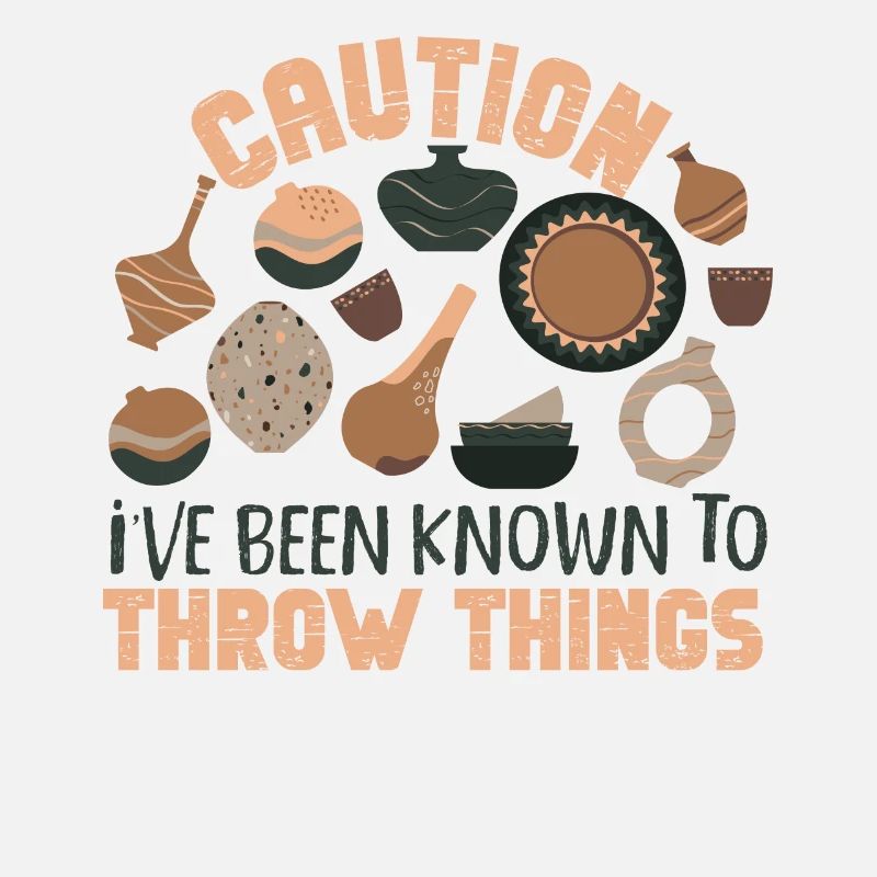 Pottery Ceramics Artist Caution